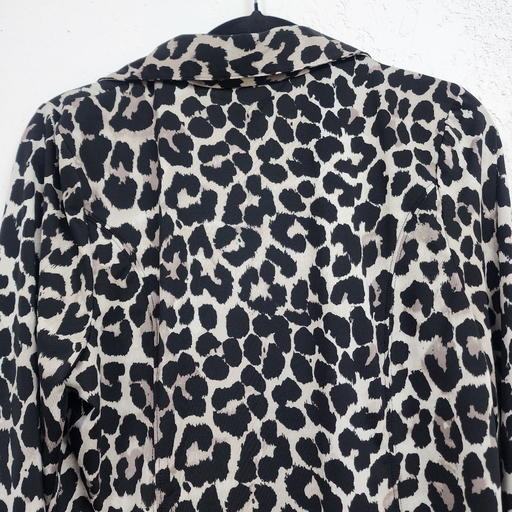 INC 3/4 Sleeve Animal Print Blouse Top XL - Picture 12 of 15